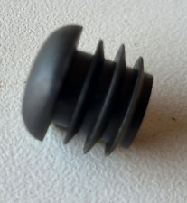 10 Stück Stuhlgleiter Lamellenstopfen rund D 18 mm Rohrkappe schwarz