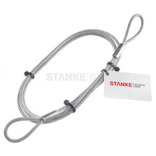 Stahlseil Öse verzinkt