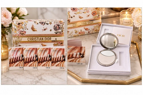 Dior silver compact mirror 4 - dior, +