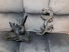 Drachenfigur Wanddrachenfigur