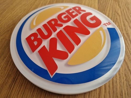 Burger king logo - king, tÜrknauf