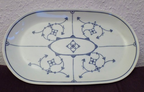 Große ovale servierplatte - große,