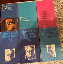 6 X MAX FRISCH HOMO FABER