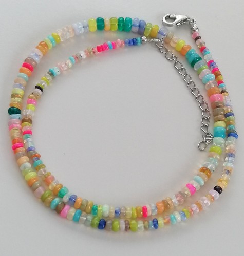 äthiopischer opal multi kette - Äthiopischer,