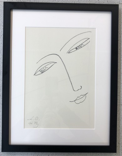 Face femme matisse - -,