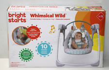 Bright Starts Tragbare Schaukel - Wunderlich Wild, 0 bis 9 Monate