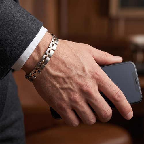 Platin dankeschön armband - platin,