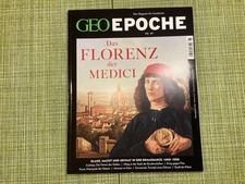 GEO Epoche Bd.85 DAS FLORENZ DER MEDICI, neuwertiger Zustand 