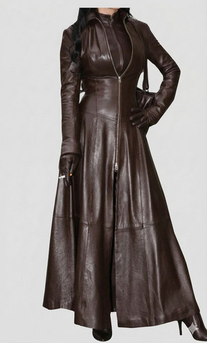 Braune damen leder - braune,