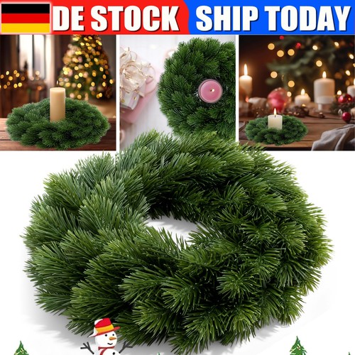 Grüner tannenkranz 28cm - grüner,