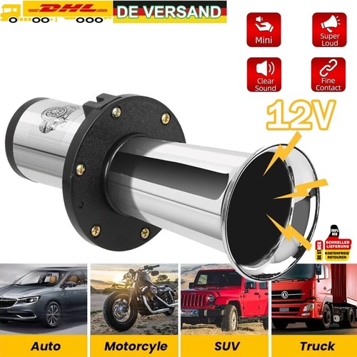 12v auto retro hupe fanfare - 12v,
