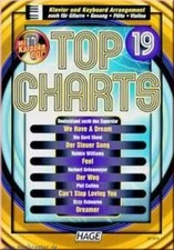 Top Charts 19Songbuch  mit Midifiles auf Disk  EH3620