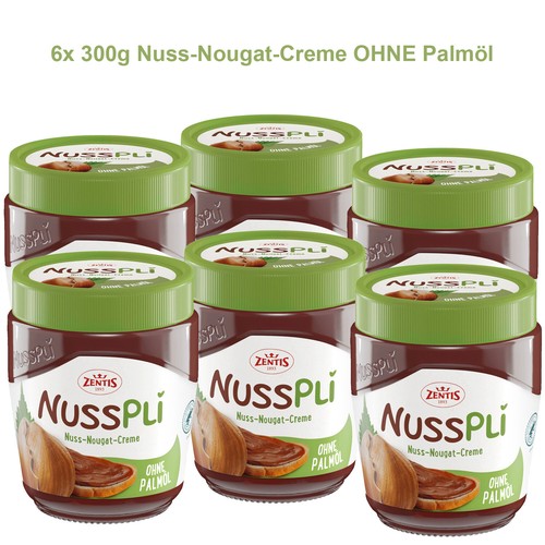 300g nuss nougat creme - 6x,