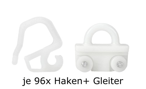 96x gardinen gleiter - gardinen,