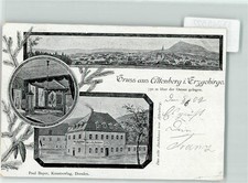 13245527 - 8242 Altenberg Altes Amtshaus Innenansicht Billiardtisch 1902