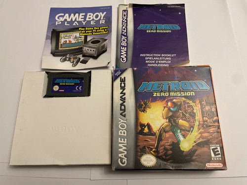 Metroid zero mission game boy - zero,