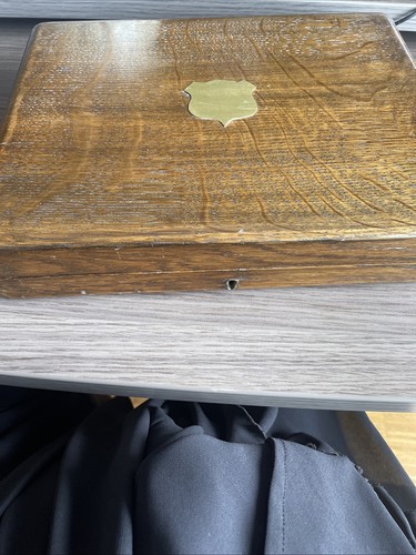 Antiker besteckkasten walker - besteckkasten,