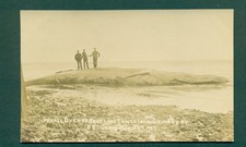GRIMSBY, 50FT LANGER WAL, DER MIT DEM SCHIFF EINSCHLEPPT MÄRZ 1907, alte Postkarte