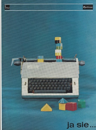 Ddr prospekt schreibmaschine - ddr,