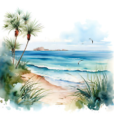 Wandtattoo Aufkleber Aquarell