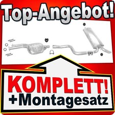 Auspuff für MERCEDES (S124) E200T 220TE E220T 260TE 300TE Kombi Auspuffanlage