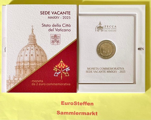 Euro vatikan 2025 - 2, "sede
