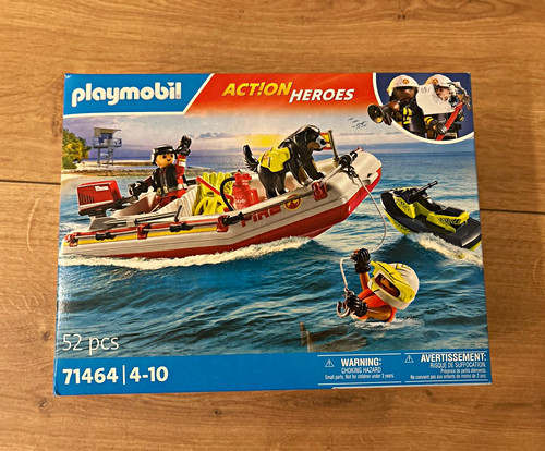 Playmobil 71464 feuerwehrboot - playmobil,