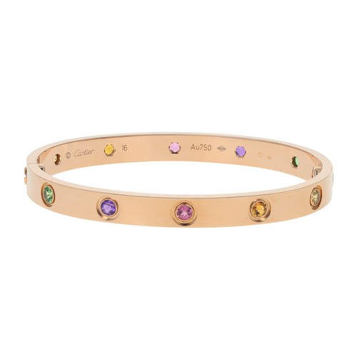 Cartier love 18k rotgold - rotgold, multi