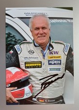 Motorsport Autogrammkarte Norbert Brenner, KW Berg-Cup