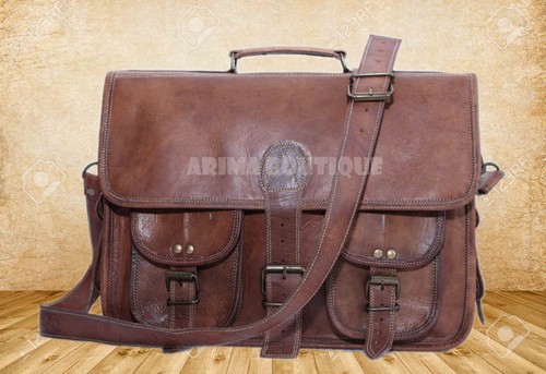 Herren leder business - 18",
