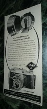 Alte Reklame Kamera Agfa