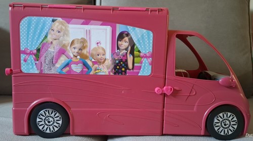 Barbie pop wohnmobil pinkes - pop-up,