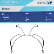 Original Sturzbügel hinten chrom für Vespa Primavera Sprint 50 125 150 1B000928