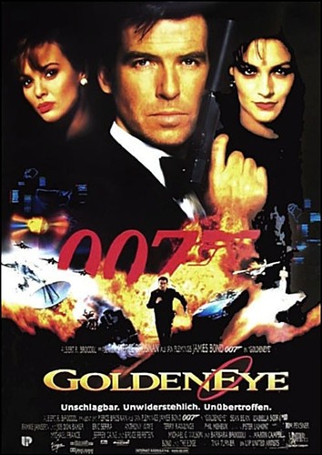 Goldeneye filmplakat din a - filmplakat,
