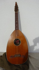 Alte Laute mit Rosen ca. 96 cm