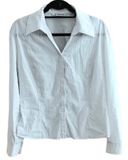 Bluse Crinkle weiß Gr. 42