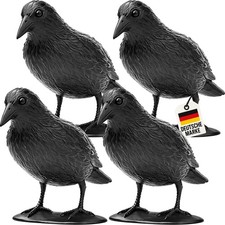 Vogelschreck krähe rabe - 4x,