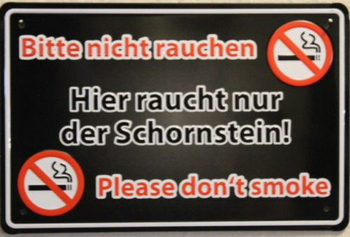 Blechschild x 12 - , 19