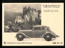 Ansichtskarte Automobil vom