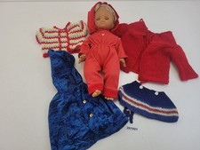 Puppe + Bekleidung Gummi Stoff