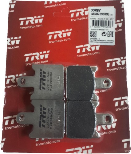 Trw carbon bremsbeläge vorne - carbon,