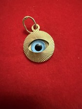 585 Gelbgold  Anhänger Auge