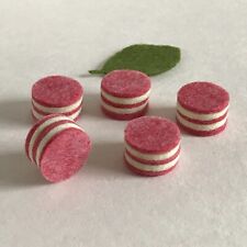 5 BONBONS AUS  FILZ DEKO *