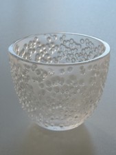 PEILL & PUTZLER DESIGN VASE PATMOS KRISTALL  70er