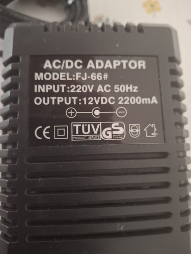 Adaptor 12v - ac/dc,
