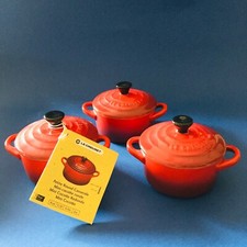 🔴 LE CREUSET Set 3 Mini