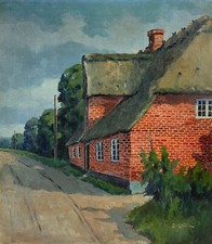 Ölbild Laurits Nielsen