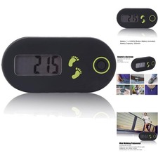 Schrittzähler Walking Pedometer, 3D-Mini-Schrittzähler mit Clip und Umhängeba...