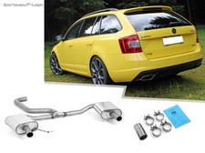 Fox duplex sportauspuff skoda - fox,