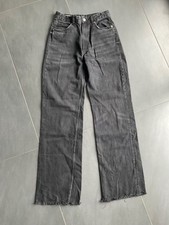 Jeans ZARA Damen Gr 38 schwarz